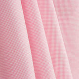 Perkal mit Vichy-Karos, Mini, Rosa - Ribes y Casals