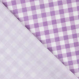 Perkal Gedrucktes Plaid Medium Mauve - Ribes y Casals