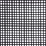 Perkal Gedruckte Quadrate Medium Schwarz - Ribes y Casals