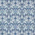 Bedrucktes Perkal „Coralia Azul“ - Ribes y Casals
