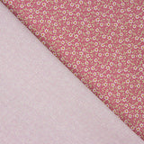 Bedrucktes Perkal „Milena Rosa“ - Ribes y Casals