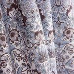 Bedrucktes Perkal „Willow“ in Blau - Ribes y Casals