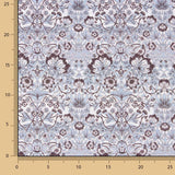 Bedrucktes Perkal „Willow“ in Blau - Ribes y Casals