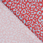 Bedrucktes Perkal „Nairobi“ in Rot und Blau - Ribes y Casals