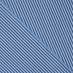 Zweifarbiges blaues Perkal-Streifenmuster, 1 mm - Ribes y Casals