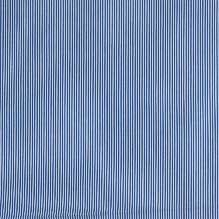 Zweifarbiges blaues Perkal-Streifenmuster, 1 mm - Ribes y Casals