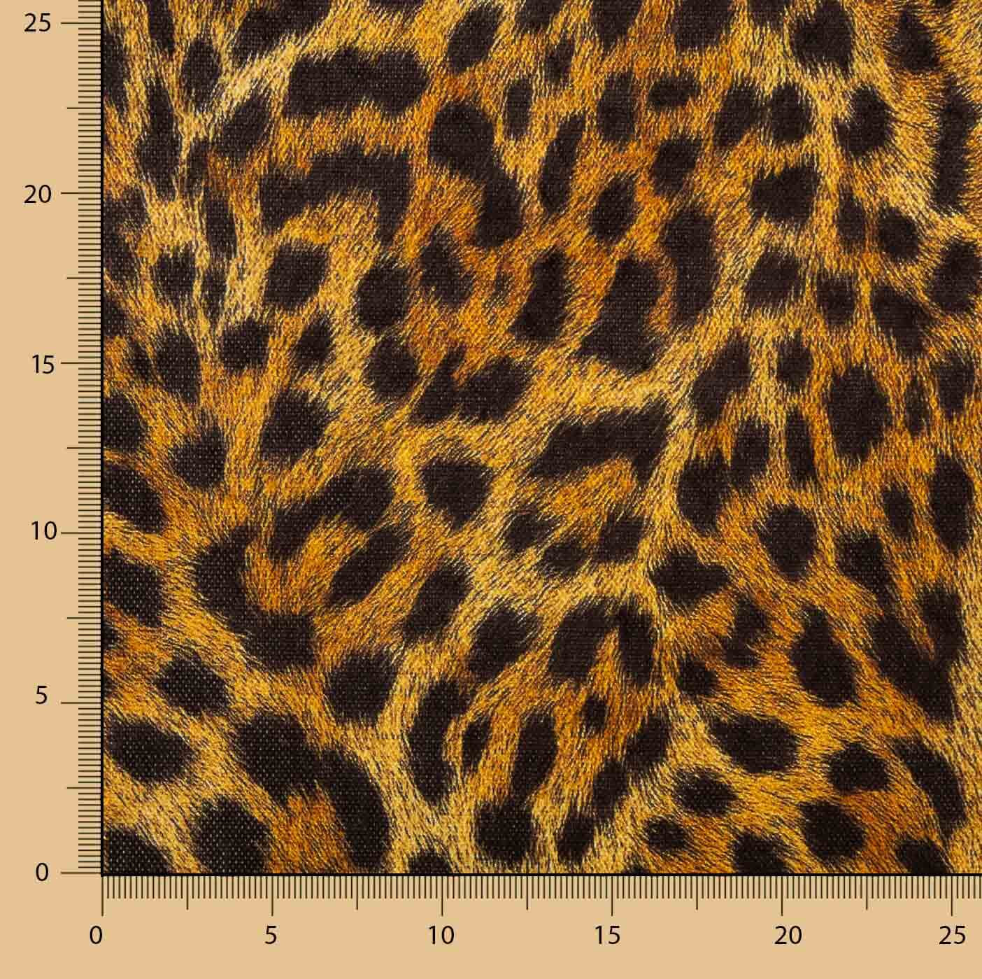 Leopard Samt gestrickt Leopard 110 x 140 cm - Ribes y Casals