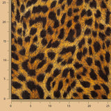 Leopard Samt gestrickt Leopard 110 x 140 cm - Ribes y Casals