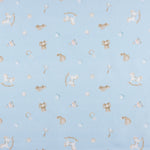 Baby Blau Baumwolle Babyspielzeug Pique Himmelblau - Ribes y Casals