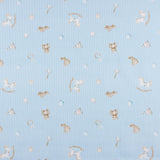 Baby Blau Baumwolle Babyspielzeug Pique Himmelblau - Ribes y Casals