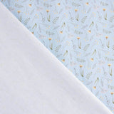 Pique Baumwolle Wild Branches Blau - Ribes y Casals