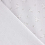 Piqué Baumwolle Mini Twigs Grau - Ribes y Casals