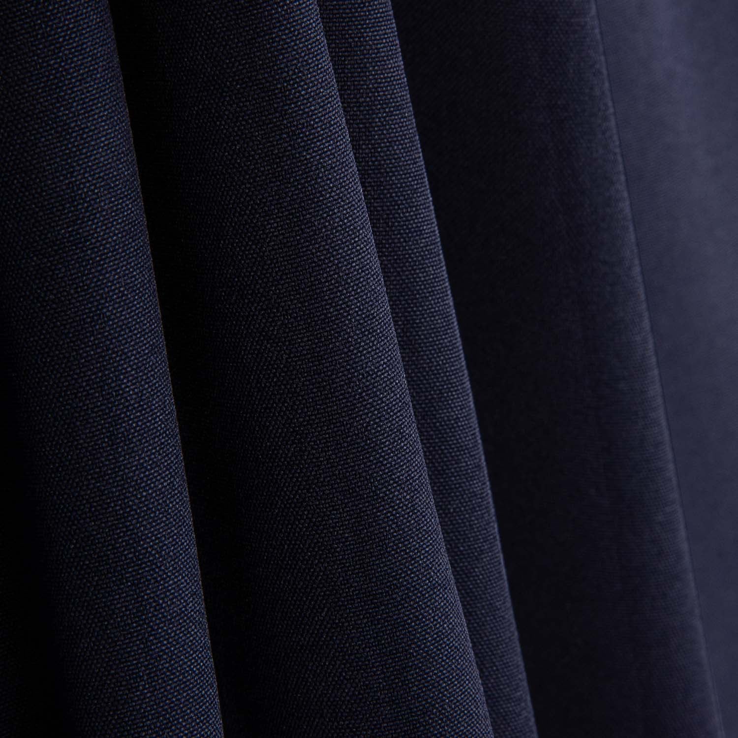 Flach Polyester Polyester Marineblau - Ribes y Casals
