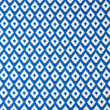 Blaue Ikat-bedruckte Viskose - Ribes y Casals