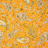 Viskose mit Paisley-Muster, weiches Orange - Ribes y Casals