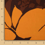 Bedruckte Viskose „Amazonia“ Orange - Ribes y Casals