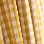 Popeline Baumwolle Popeline Popeline kariert Maxi ocker 140 x 145 cm - Ribes y Casals