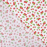 Bio-Baumwoll-Popeline Bio-Baumwoll-Kirschdruck - Ribes y Casals