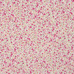 Popeline aus Bio-Baumwolle Bio-Baumwolle Fuchsia Thousand Flowers Print - Ribes y Casals