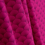 Fuchsia Fans Bedruckte Baumwolle Popeline - Ribes y Casals