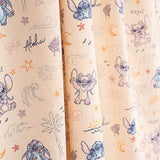 Stitch y Angel Bedruckter Baumwoll-Popeline-Stoff - Verschiedene Größen x Breite 150 cm - Ribes y Casals