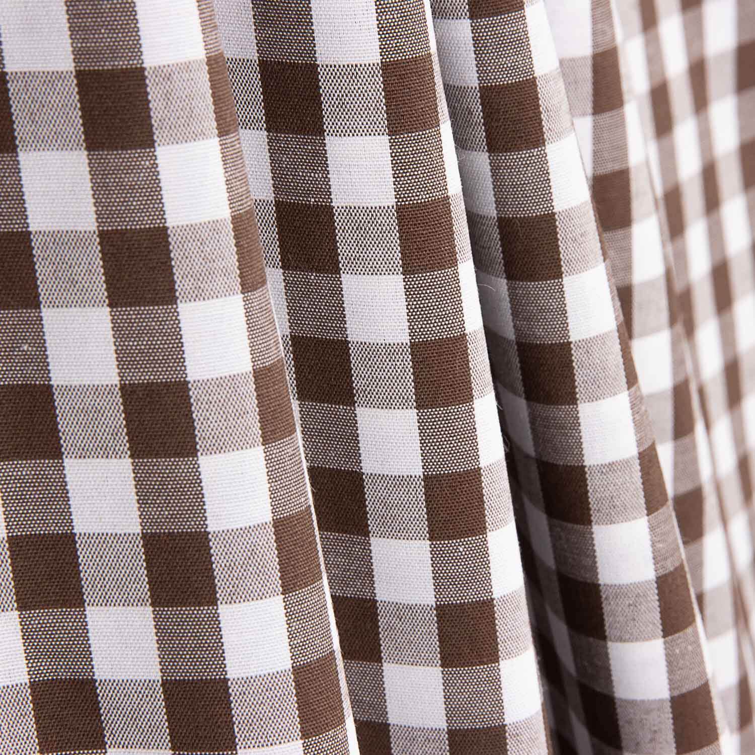 Vichy Basic Quadrate Braun Groß 80 - Ribes y Casals