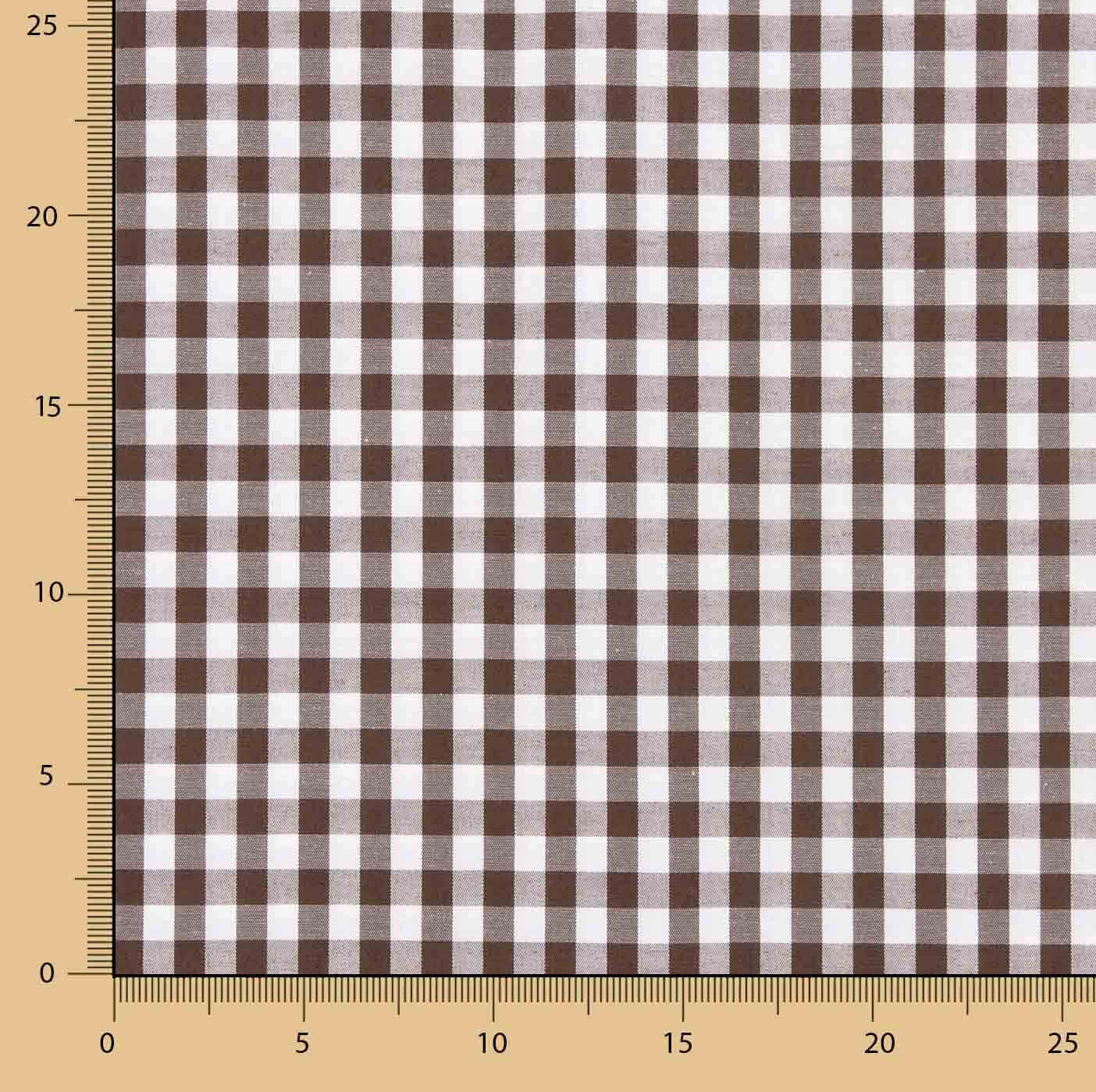 Vichy Basic Quadrate Braun Groß 80 - Ribes y Casals