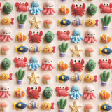 Kawaii-Baumwoll-Cretona mit Meeresboden-Motiv - Ribes y Casals