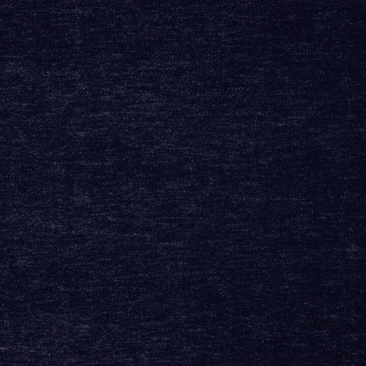 Elastischer dunkelblauer Denim-Jersey - Ribes y Casals