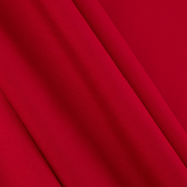 Romanit-Jersey aus rotem Viskose-Rayon - Ribes y Casals