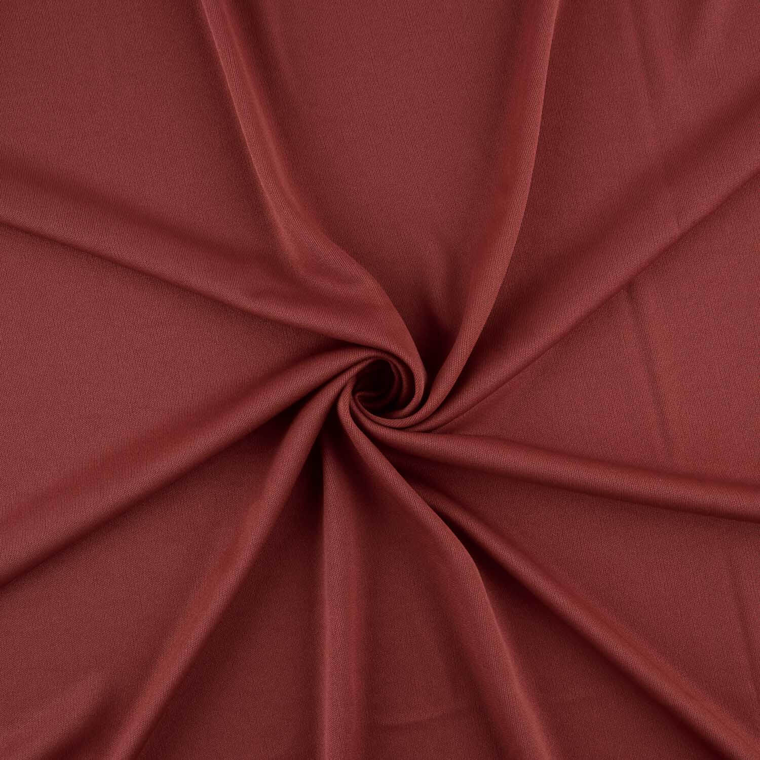 Kastanienbrauner Seidenstrickstoff - Verschiedene Größen x Breite 150 cm - Ribes y Casals