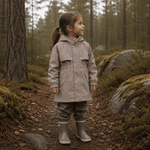 Wasserdichter Pullover in Steingrau - Ribes y Casals