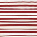 Flaches Polyester Gestreiftes Polyester Lurex Kastanienbraun und Gold - Ribes y Casals
