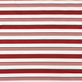 Flaches Polyester Gestreiftes Polyester Lurex Kastanienbraun und Gold - Ribes y Casals
