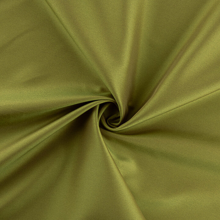 Wendbarer Mikado-Satin in den Farben „Tornasol“, „Altgold“ und „Ölgrün“ - Ribes y Casals