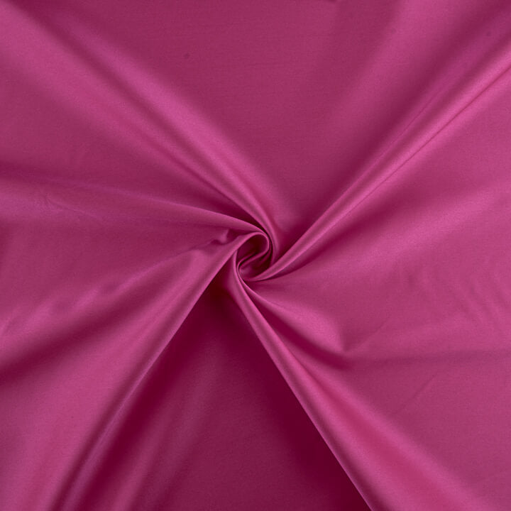 Wendbarer Mikado-Satin in den Farben Rot und Fuchsia - Ribes y Casals