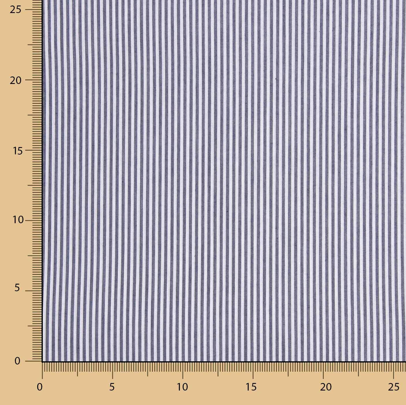Marineblaue Streifen Mini 2mm - Ribes y Casals