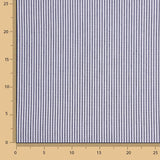 Marineblaue Streifen Mini 2mm - Ribes y Casals