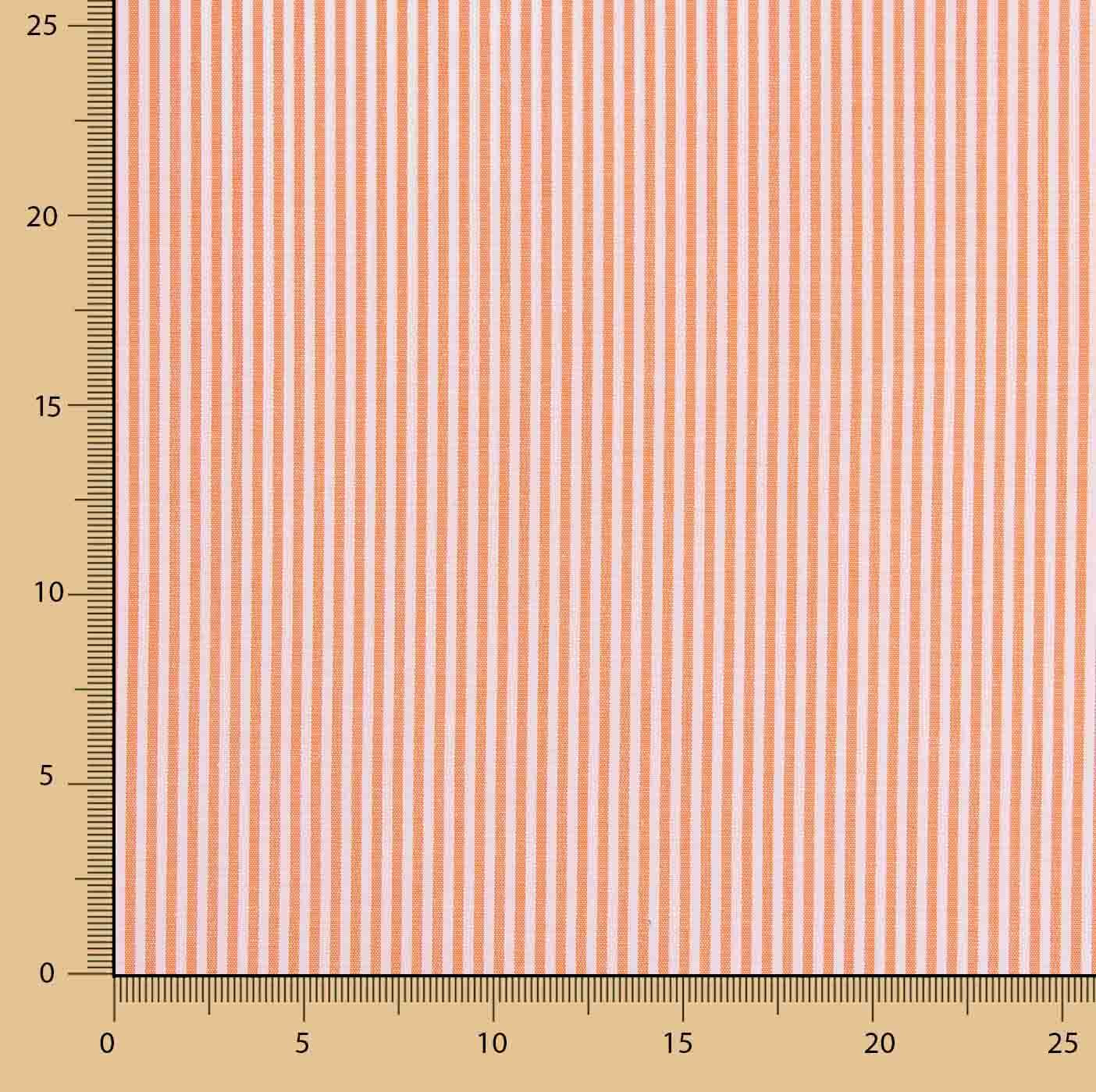 Orangefarbene Streifen Mini 2mm - Ribes y Casals
