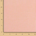 Orangefarbene Streifen Mini 2mm - Ribes y Casals