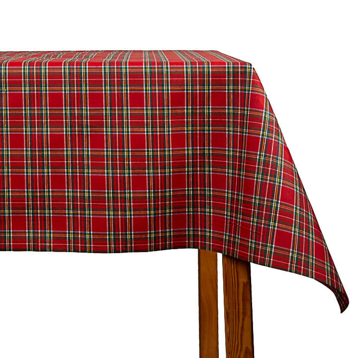 Mini Christmas Tartan Tartan Feinleinen - Ribes y Casals