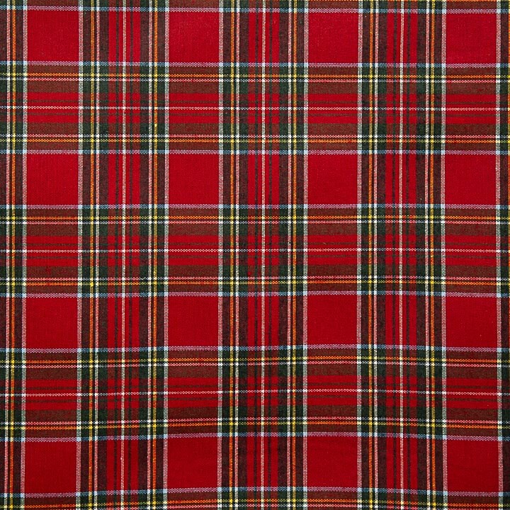 Mini Christmas Tartan Tartan Feinleinen - Ribes y Casals