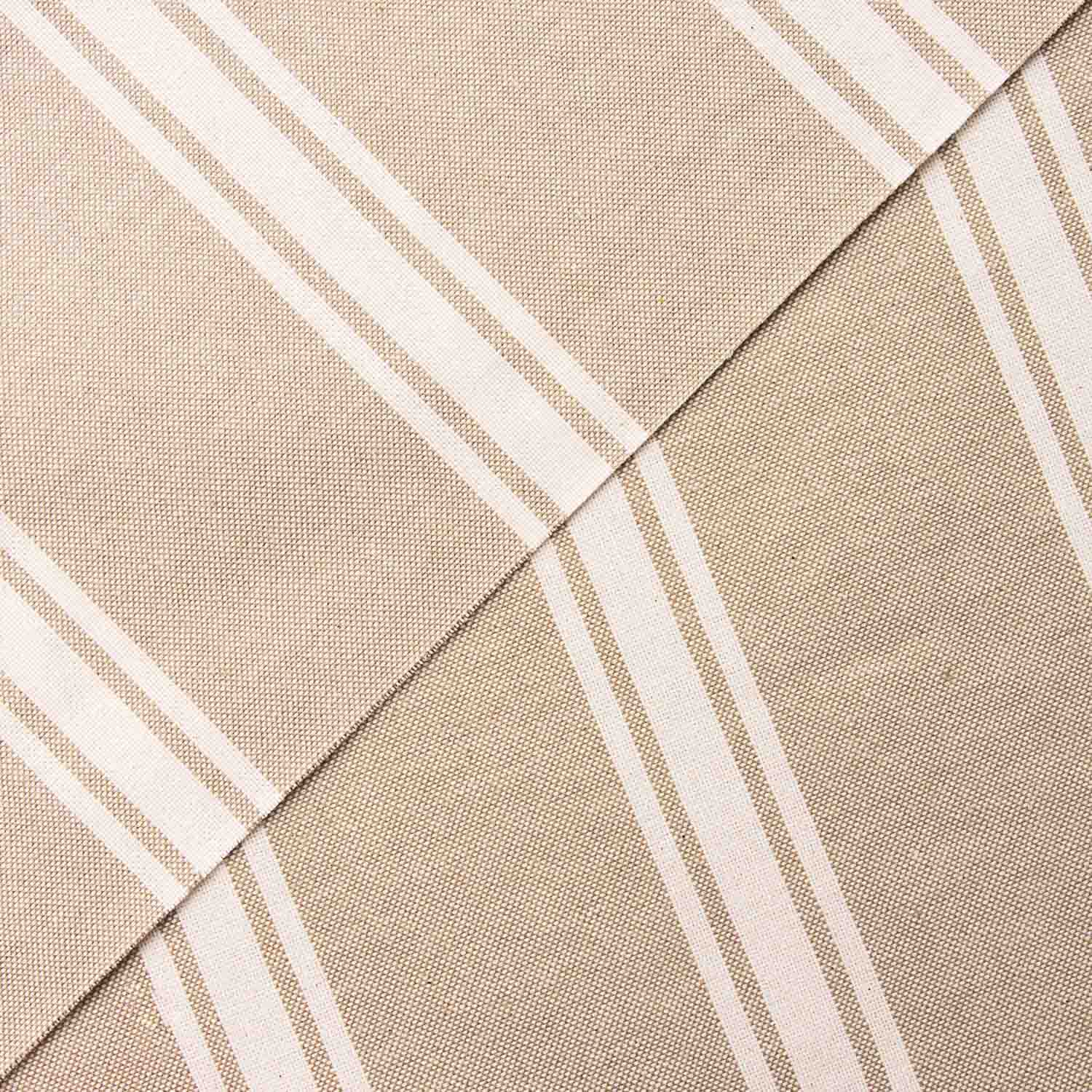 Beige und weiß gestreiftes Anti-Flecken-Harz - Ribes y Casals