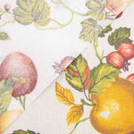 Tischdecke aus Harz Vintage Fruits Weiß - Ribes y Casals