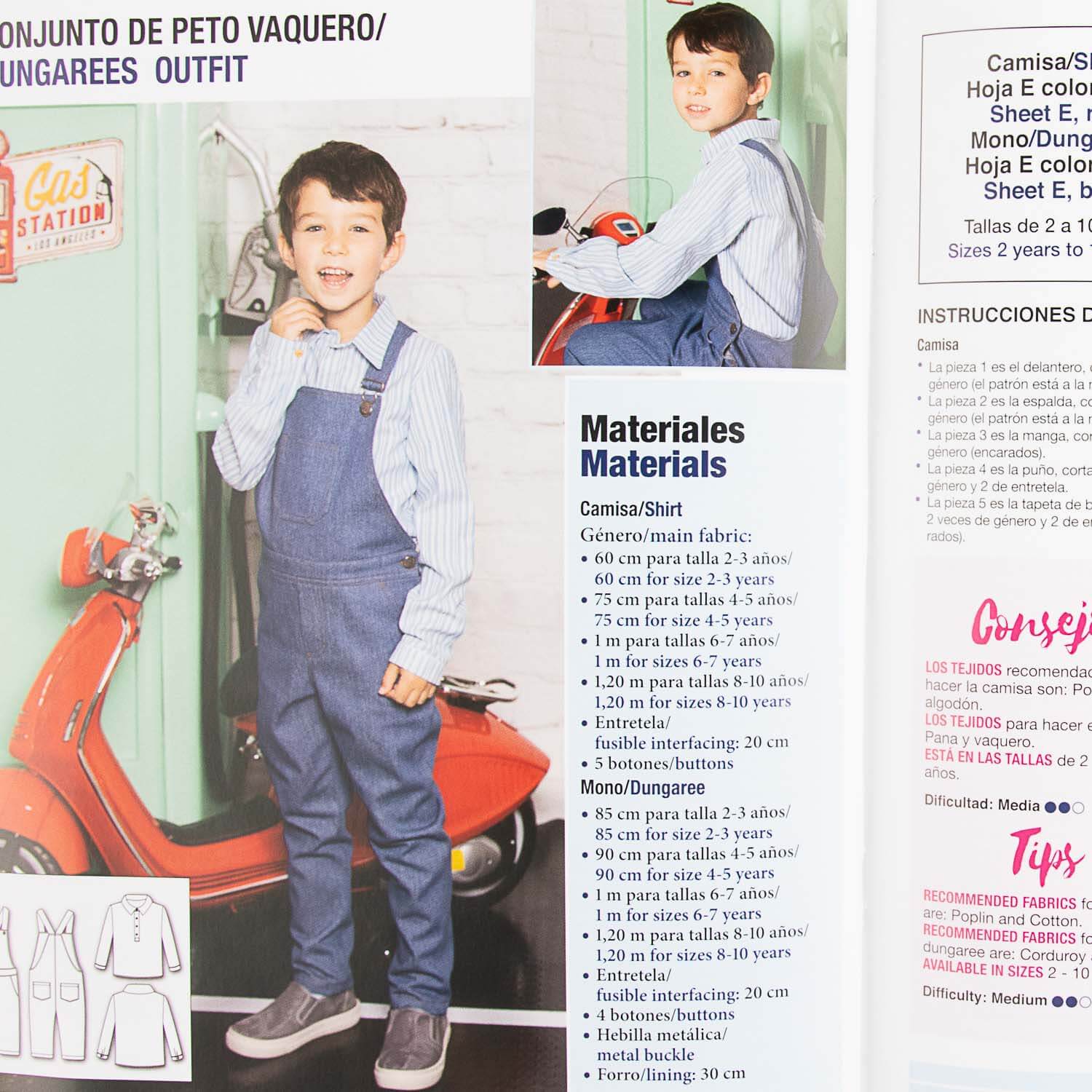 Schnittmuster Kindermode nº27 - Ribes y Casals