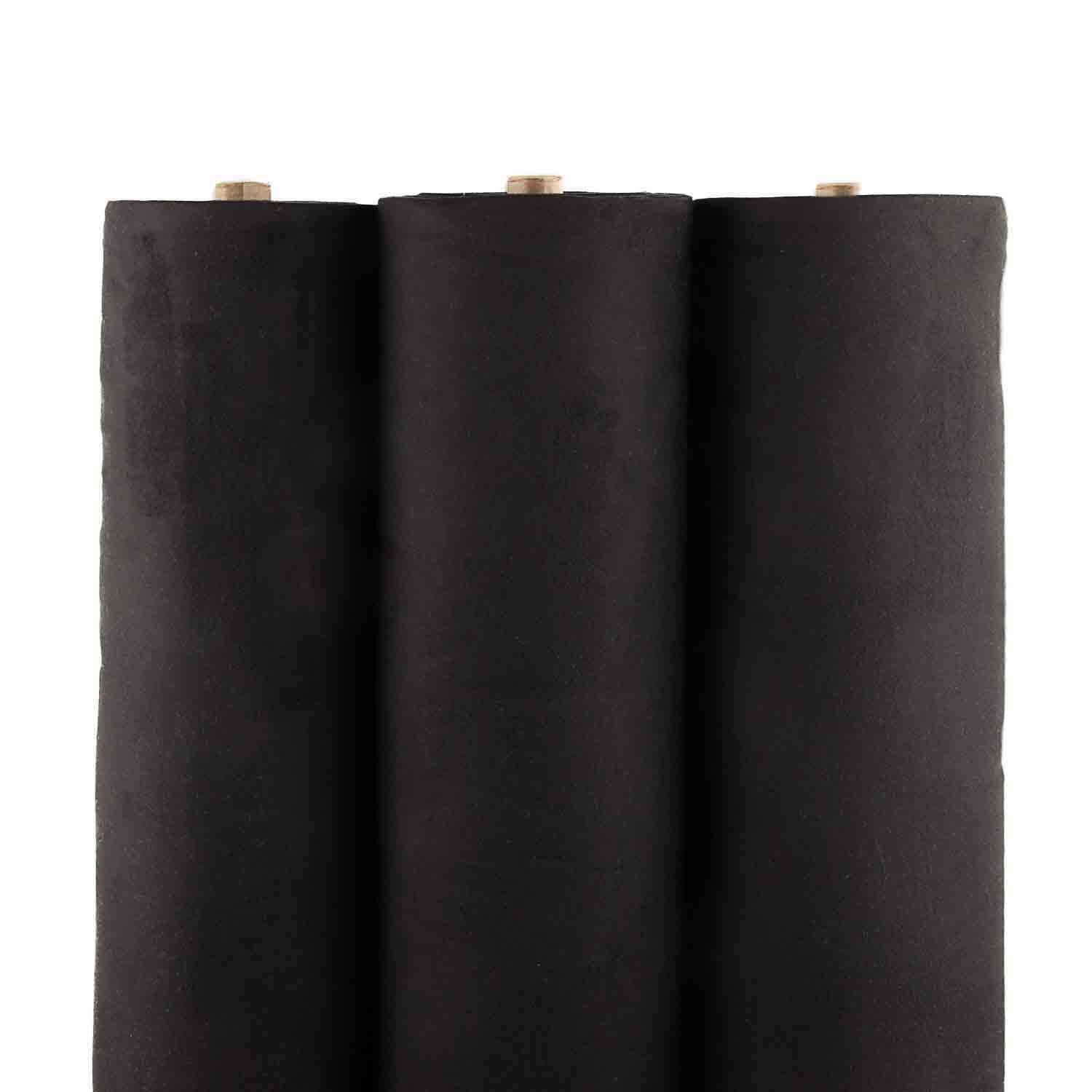 Flanellrolle Flammenhemmende Baumwolle Schwarz Szene 20 Meter - Ribes y Casals