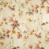 Canvas im Leinenstoff-Look mit Blättermuster „Herbstblätter“ Beige - Ribes y Casals