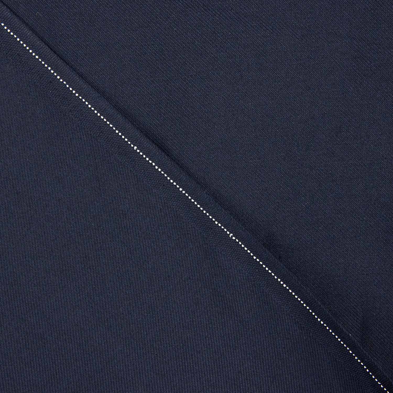 Twill Marineblau Polyester Viskose - Ribes y Casals