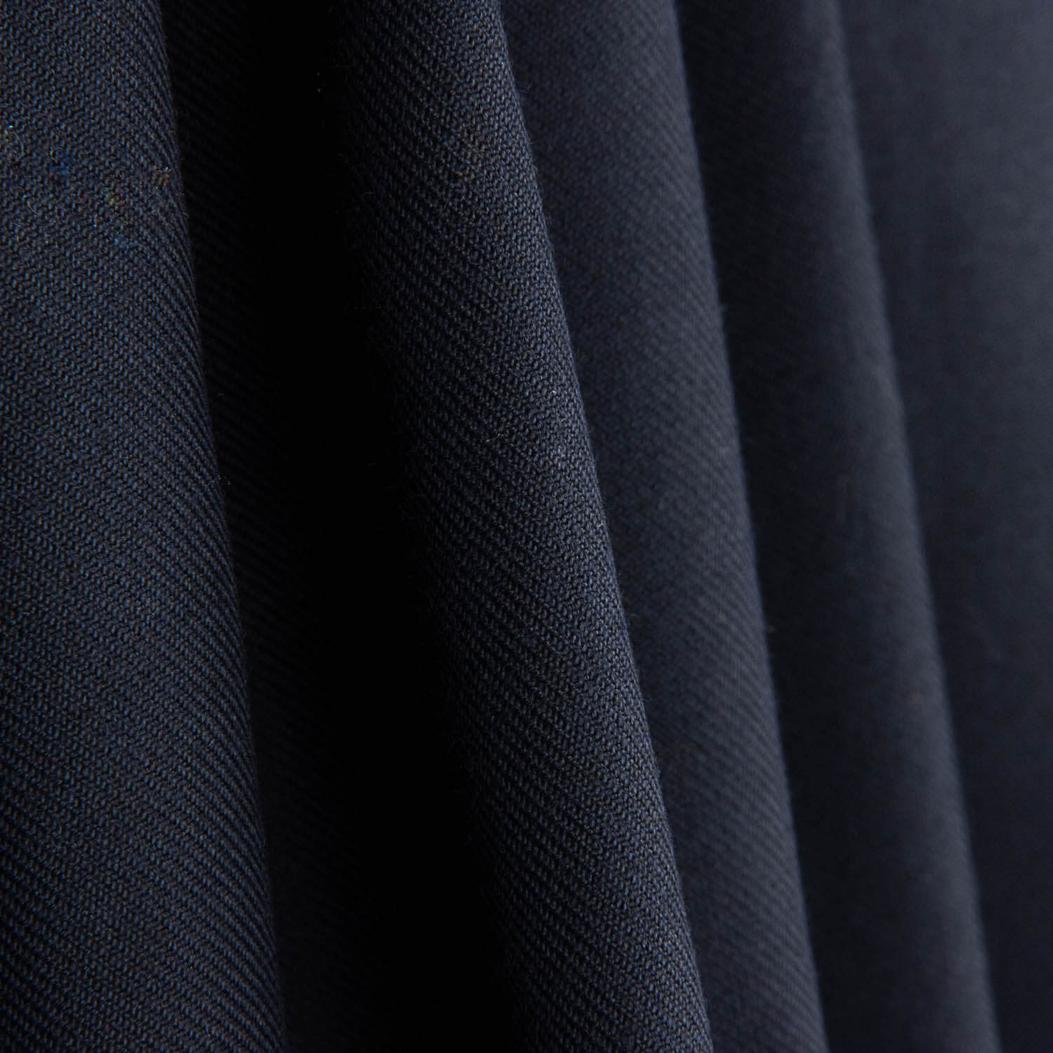 Twill Marineblau Polyester Viskose - Ribes y Casals