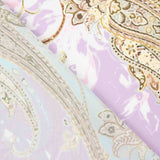 Lavendel Kaschmir Druck Satin - Ribes y Casals